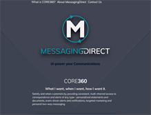 Tablet Screenshot of messagingdirect.com